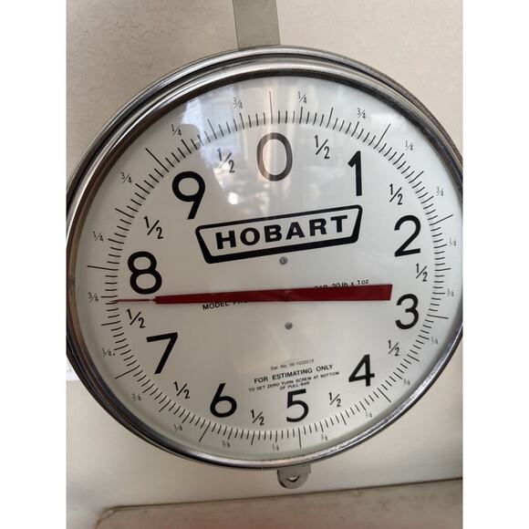 Vintage Hobart PR30-1 Hanging Double Faced Produce Scale - Works! - Picture 2 of 4